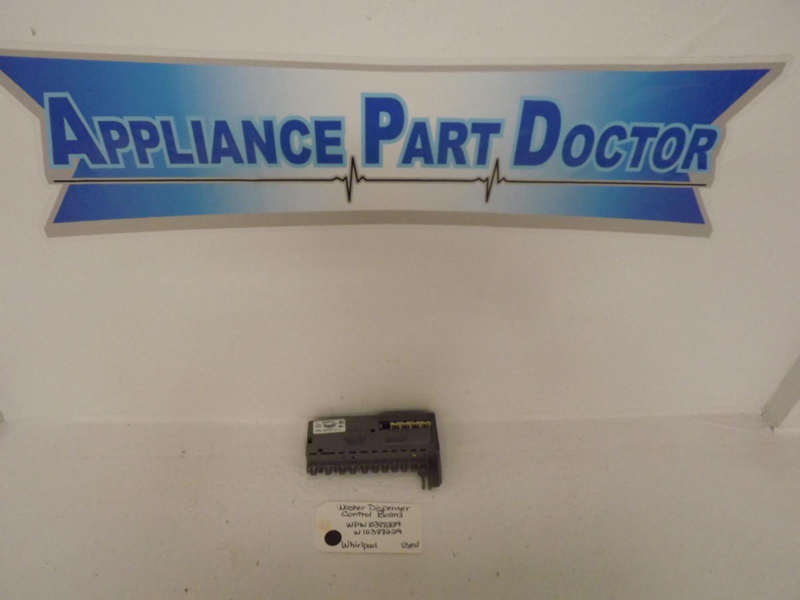 Whirlpool Washer WPW10388229 W10388229 Washer Dispenser Control Board Used Whirlpool Washer WPW10388229 W10388229 Washer Dispenser Control Board Used